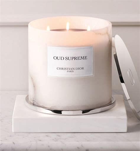 dior oud supreme|OUD SUPREME CANDLE .